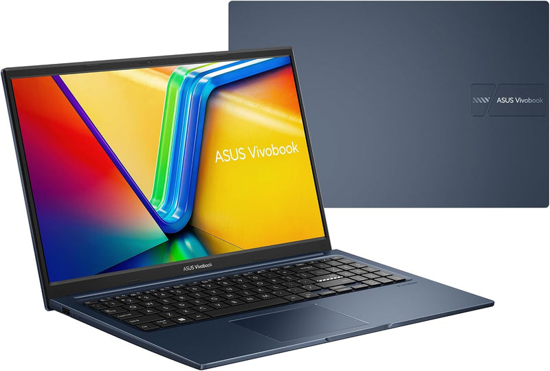 ASUS VIVOBOOK X1404VA-I512256 (90NB10I1-M016B0) i5-1334U-4.6GHz, 12GB (4GB+8GB ONBOARD), 256GB SSD, 14" FHD IPS (PRECISION TOUCHPAD WITH NUMBER PAD), CAMERA, BT, WIFI, WINDOWS 11 HOME, INTEL IRIS XE GRAPHICS, BLUE, 1 YEAR WARRANTY