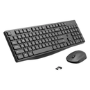 HP CS10 Wireless Keyboard & Mouse Ergonomic Design and Silent Typing Keys Black [6NY40PA]