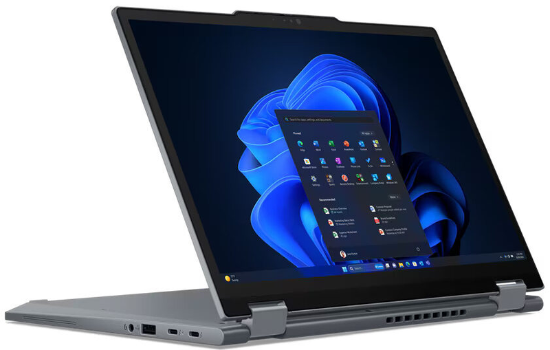 LENOVO THINKPAD X13 2-IN-1 GEN 5 (21LW001XUS) INTEL CORE ULTRA 7-165U-4.9GHz, 16GB, 1TB, 13.3" FHD IPS, CAMERA, FPR, BT, WIFI, WINDOWS 11 PROFESSIONAL, INTEGRATED INTEL GRAPHICS, BLACK, 1 YEAR WARRANTY