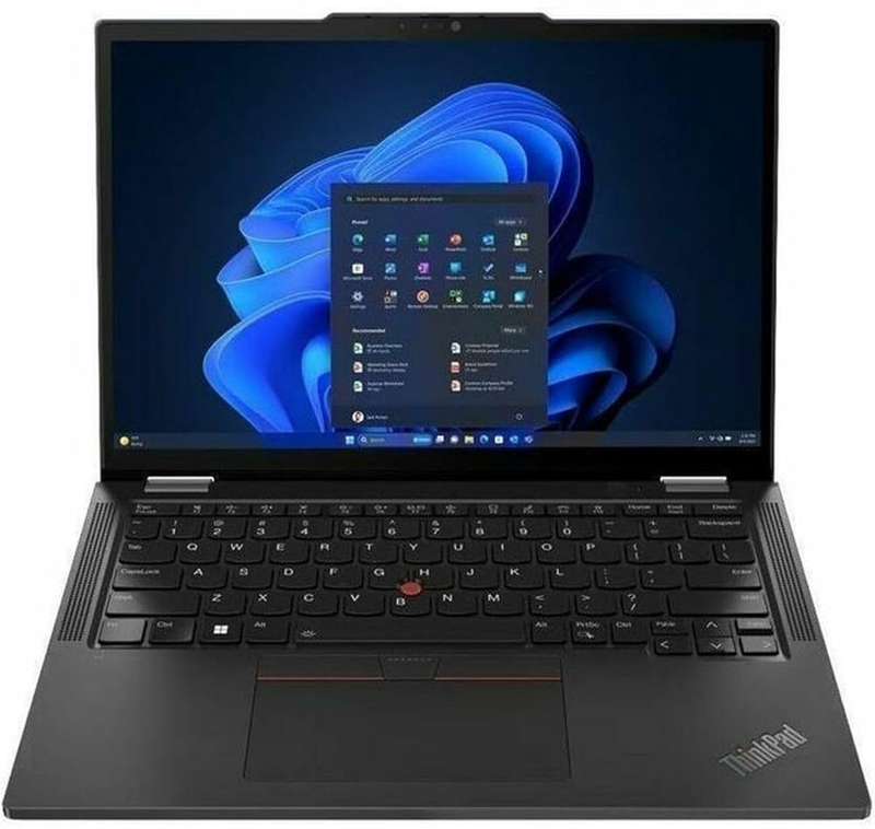 LENOVO THINKPAD X13 2-IN-1 GEN 5 (21LW001XUS) INTEL CORE ULTRA 7-165U-4.9GHz, 16GB, 1TB, 13.3" FHD IPS, CAMERA, FPR, BT, WIFI, WINDOWS 11 PROFESSIONAL, INTEGRATED INTEL GRAPHICS, BLACK, 1 YEAR WARRANTY