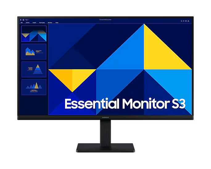 SAMSUNG (LS27D300GAMXUE) 27" FHD IPS S3 S30GD ESSENTIAL MONITOR