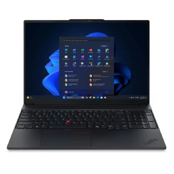 LENOVO THINKPAD E16 GEN 3 (22AY0004GR) INTEL CORE ULTRA 5 226V-4.5GHz, 16GB RAM, 512GB SSD, 16" WUXGA IPS, CAMERA, FPR, BT, WIFI, DOS, INTEGRATED INTEL ARC 130V GRAPHICS, BLACK, 1 YEAR WARRANTY