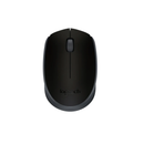 Logitech M171 Wireless Mouse Compact 2.4GHz USB Wireless Optical Mouse, Grey/Black
