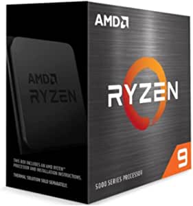 Ryzen  AMD 9 5950X 16 Core, 32 Thread Processor  (100-100000059W0F)