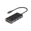 Promate Ultra-Compact Usb-C Hub With 100W Power Delivery (PRIMEHUB-MINI)
