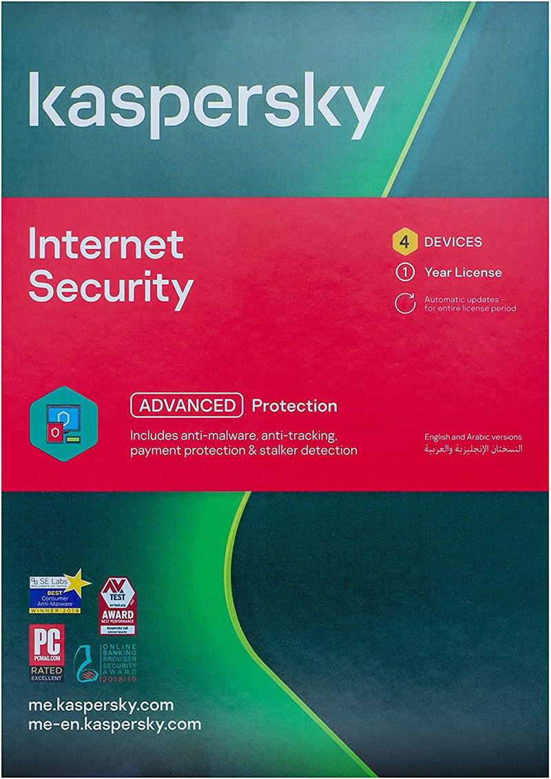 Kaspersky Internet  Security 2021 4PC
