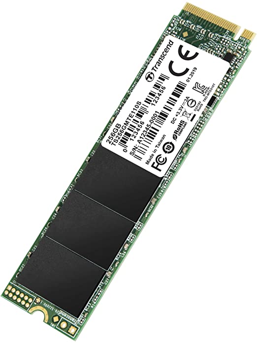 Transcend 256GB NVMe M.2 Solid State Drive (TS256GMTE110S)