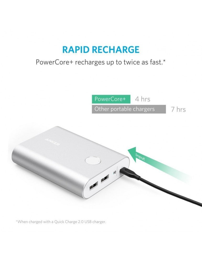 Anker  Powercore  13400 Charger Silver