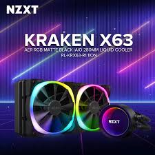 NZXT Kraken X 63 280MM Liq Cooler (RL-KRX63-R1)