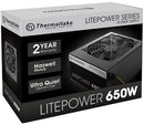 Thermaltake  Power Supply 650W Lite Power (LTP-0650NPCNUK-2)