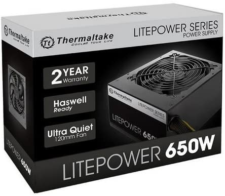 Thermal Take Power Supply 650W Lite Power (LTP-0650NPCNUK-2)