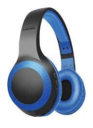 Promate (LABOCA.BLUE) Deep Bass Over-Ear Wireless Headphones